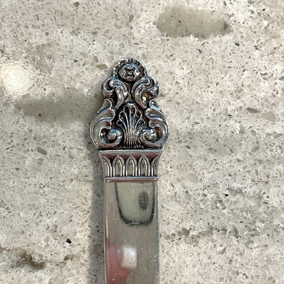 TH. Marthinsen Norway Cream Sauce Gravy Ladle Spoon Silver Plate Vintage - Picture 4 of 7